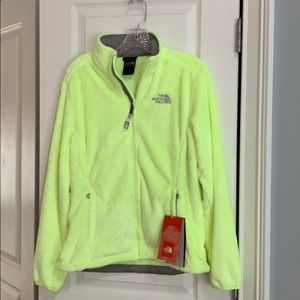 New women’s North Face Osito fuzzy jacket szM